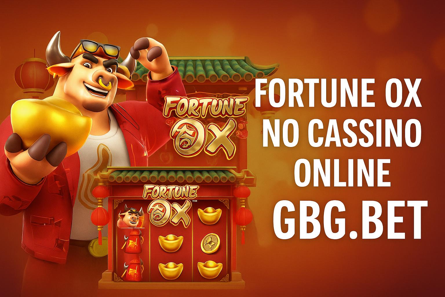 Fortune Ox no GBG.BET - Aposte Agora e Reivindique Seus Ganhos