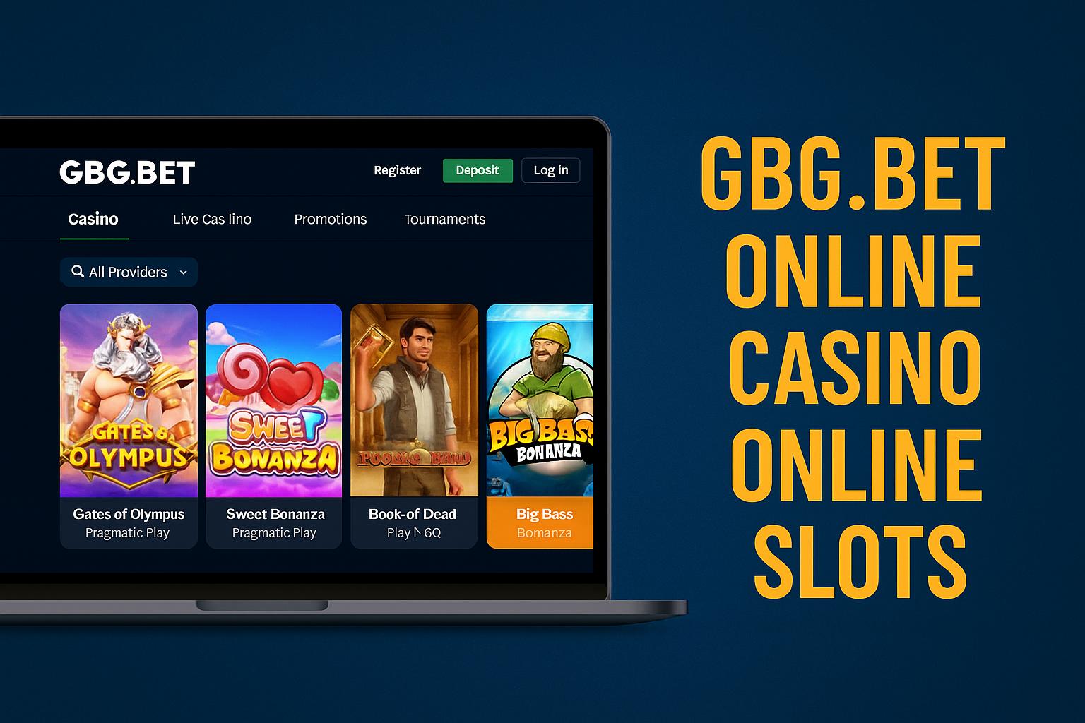 Explore o mundo das slot machines no GBG.BET   Casino